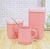 set de mate new rosa pastel colonial (NO INCLUYE DESPOLVILLADOR)