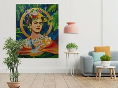 Frida con ave (sold)