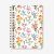 Caderno A5: Floral