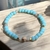 Pulseira Elástico Cristal de Vidro - Kachenko Acessórios