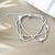 Pulseira Folheado a Prata Tripla Borboleta - comprar online