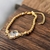 Pulseira Folheada a Ouro Inspiração Virginia Cristal