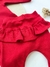 Conjunto Body Gola Bordado e Mijão com Babados - Mimando com Amor