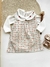 Conjunto Body Gola Bordado Vestido - comprar online