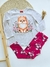 Conjunto Dog Florido - Mimando com Amor