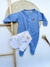 Macacão Suedine com Babador M.Baby - comprar online