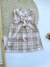 CONJ BODY M/L E VESTIDO COM LACO -SUED - Mimando com Amor