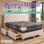 Linea Delux ZENIT | Base 4 Cajones + Colchón Espuma 120KG POR PLAZA + RESPALDO PREMIUM + Sabanas y Almohadas de REGALO en internet