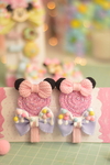 Par de presilhas Minnie
