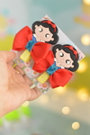Par de presilhas princesas