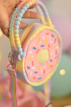 Kit tiara sorvete + bolsinha donuts - Brullê Laços