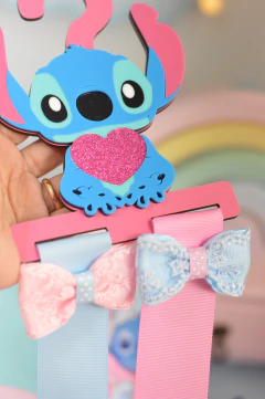 Porta-laços Stitch na internet