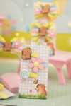 Trio de hair clips Capivara