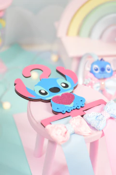 Porta-laços Stitch - Brullê Laços