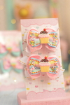 Par de laços cupcake
