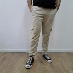 PANTALON CARGO RUSTICO CON PUÑO - tienda online