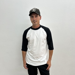 REMERA MANGA RAGLAN 3/4
