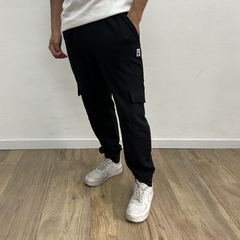 PANTALON CARGO RUSTICO CON PUÑO