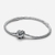 Pulsera Pandora Moments Cadena de Serpiente Cierre Corazón Alado - comprar online