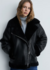 Chaqueta doble faz efecto piel MANGO - comprar online