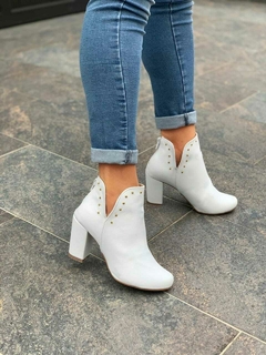 BOTIN DE MUJER DENVER BLANCO