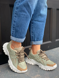 TENIS CASUAL DE MUJER SIDNEY VERDE