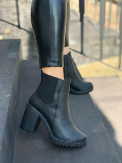 BOTIN DE MUJER MANHATTAN NEGRO