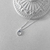 Colar Círculo Vazado com Zircônia Azul - comprar online