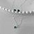 Conjunto Coração Verde