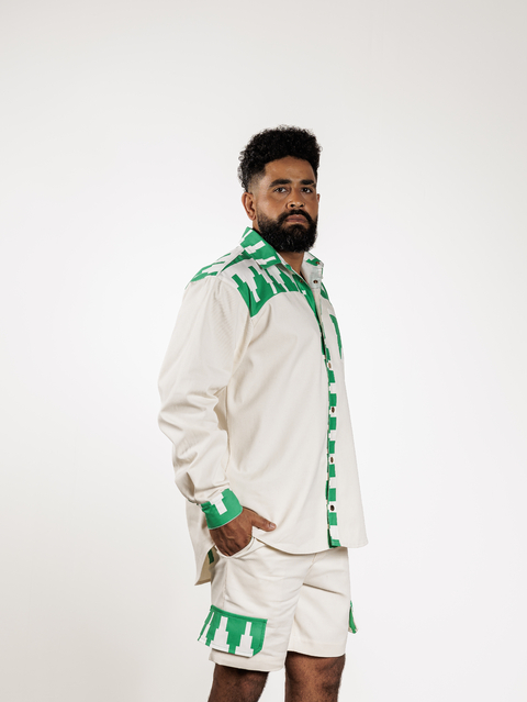 Bermuda Sport Raízes Ortiga