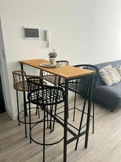 BARRA DESAYUNADOR CON BANQUETAS - comprar online