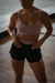 SHORTIE negro- fem - tienda online