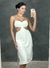 VESTIDO MIDDI OFF WHITE - comprar online