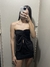 Cropped Borboleta Preto