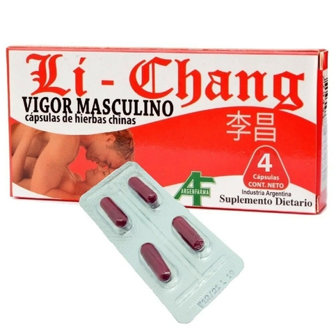 LI CHANG POTENCIADOR NATURAL EN CAPSULAS - LI CHANG