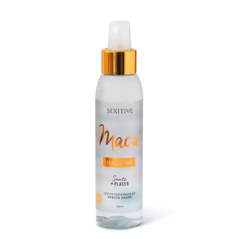 Efectivo: $15.000. SEXITIVE SENSBOMB MACA ACEITE PARA MASAJES PERFUMADO CON EFECTO CALOR 130 ml - S03 - comprar online