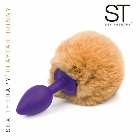 Efectivo: $15.000. ST PLUG ANAL DE SILICONA CON POMPÓN PLAYTAIL BUNNY (7 cm x 3,4 cm) - 272242215
