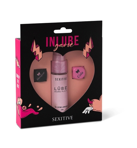 Efectivo: $9.000. SEXITIVE IN LUBE GAME FIND YOUR PLEASURE LUBRICANTE + DADOS - ILG - comprar online