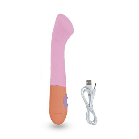 Efectivo: $36.700. ST VIBRADOR RECARGABLE OLIVIA (20 cm x 3,8 cm) - ST-VB-0027