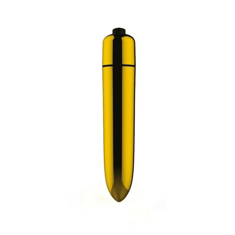 Efectivo: $13.500. ST BULLET 6 MINI VIBRADOR DORADO (8,7 cm x 1,8 cm) - VB006