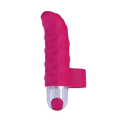 Efectivo: $37.500. ST VIBRADOR PARA DEDO RECARGABLE FINGER 5 (9,3 cm x 2,5 cm) - VB052C