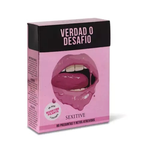 Efectivo: $15.000. SEXITIVE JUEGO DE CARTAS VERDAD O DESAFÍO: RETOS ATREVIDOS - GLO07 - comprar online
