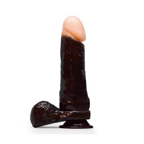 Efectivo: $20.000. CONSOLADORES REALISTIC SUPER COCK MULATTO (19 cm x 4,5 cm) - 2105-23