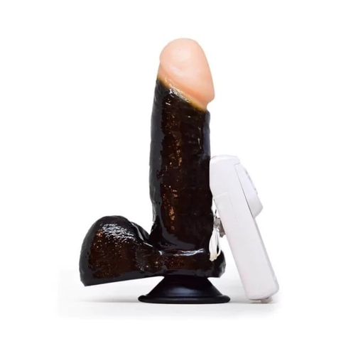 Efectivo: $26.000. REALISTIC COCK VIBRADOR MULATTO (16 cm x 4 cm) - 2102-22