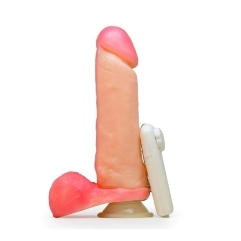 Efectivo: $26.000. VIBRADOR REALISTIC SUPER COCK PIEL (19 cm x 4,5 cm) - 2105-02