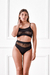 Efectivo: $18.500. MALENA CONJUNTO DE LYCRA CON CINTURA DE RED - Art. 321