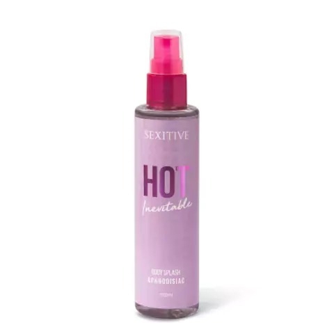 Efectivo: $10.000. SEXITIVE HOT INEVITABLE BODY SPLASH FEROMONAS 100 ml - c02