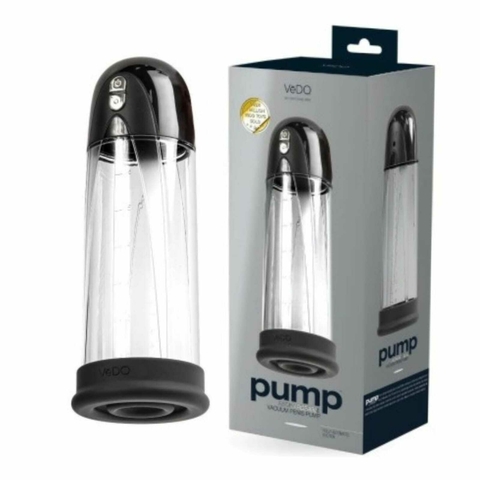 Efectivo: $114.000. VEDO VACUUM PENIS PUMP BOMBA DE VACIO RECARGABLE USB (25 cm x 7,6 cm) - VI-S0408