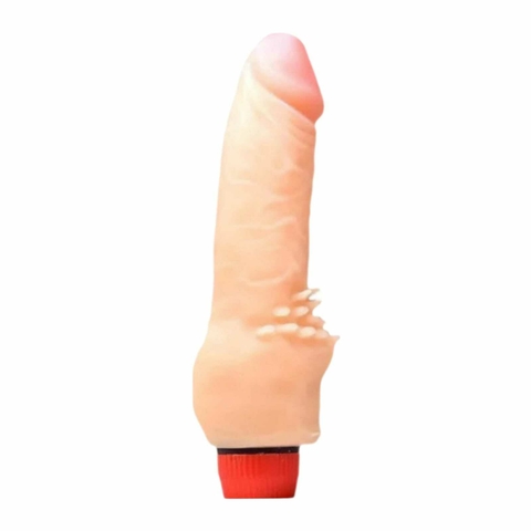 Efectivo: $22.000. CLITERIFIC VIBRADOR REALÍSTICO CYBERSKIN (21 cm x 4,5 cm) - 1404-02