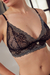Imagen de Efectivo: $36.000. PLAYBOY PRETTY DOLL - Conjunto 3 piezas soutien triangulo + string + colaless - 2391K